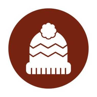 Beanie icon vector illustration 