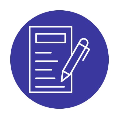 Basit düz Kopyalama simgesi vektörü 