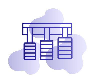 Araba pedalları web tasarım ikonu. Beyaz arkaplanda vektör illüstrasyonu