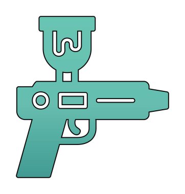 Spray Gun icon vector illustration