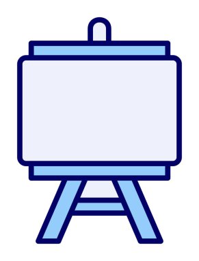 Resim yapmak. Web simgesi basit illüstrasyon