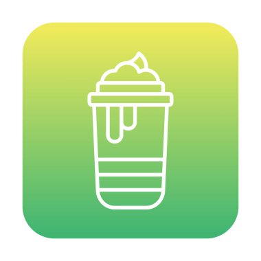 Sıcak çikolata, vektör illüstrasyon tasarımı 