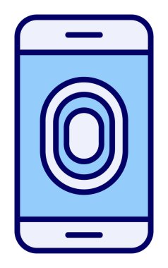 Kilitlenmemiş Parmak izi resimli akıllı telefon  