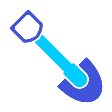 Web simge vektör çizim kürek 