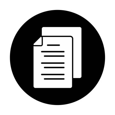 belgelerin vektör çizimi simgesi  