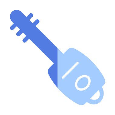 Shamisen vektör simgesi tasarımı