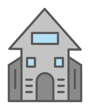 Üniversite oluşturma vektör simgesi