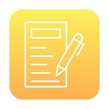 Basit düz Kopyalama simgesi vektörü 