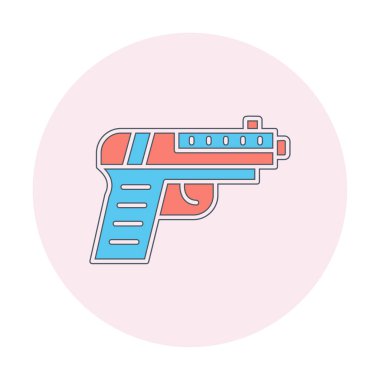 tabanca vektör illüstrasyonu