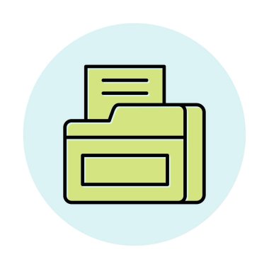 dizin simgesi vektör illüstrasyonu 