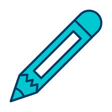  Kalem simgesi vektör illüstrasyon tasarımı