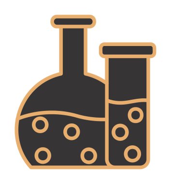 Şişesi web simgesi, vektör çizim  