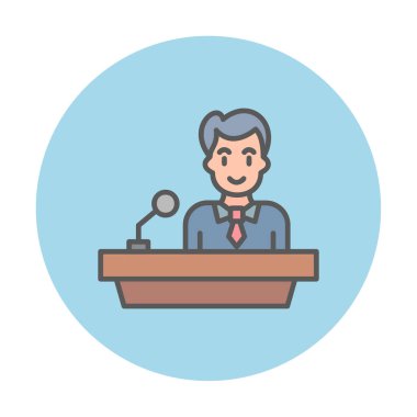 Ders vektör illüstrasyonu. düz biçim. 