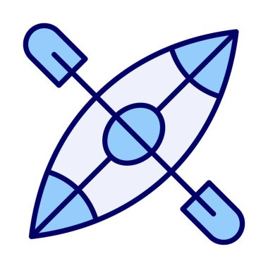 Basit Kano Teknesi simgesi, vektör illüstrasyonu