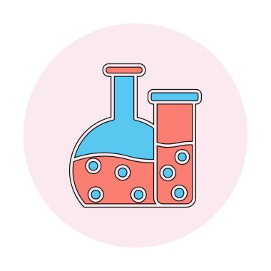 Şişesi web simgesi, vektör çizim  