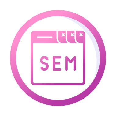 tarayıcı web simgesi, vektör illüstrasyonu 