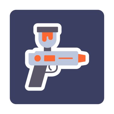 Spray Gun icon vector illustration