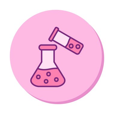 Şişesi web simgesi, vektör çizim  