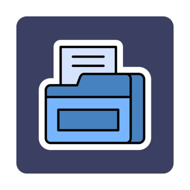 dizin simgesi vektör illüstrasyonu 