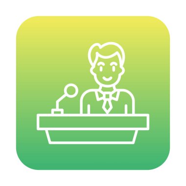 Ders vektör illüstrasyonu. düz biçim. 