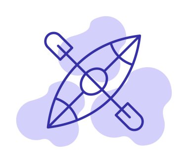 Basit Kano Teknesi simgesi, vektör illüstrasyonu