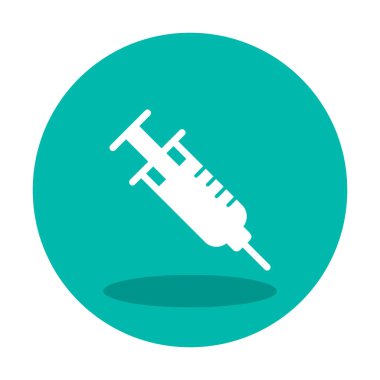 Şırınga ikonu vektör çizimi