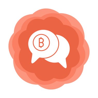 Dolar sembolü vektör çizimi tasarımı ile sohbet et 