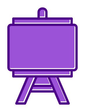 Resim yapmak. Web simgesi basit illüstrasyon