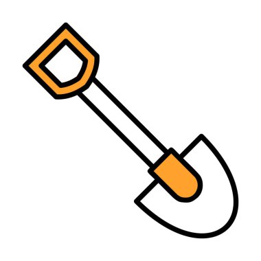 Web simge vektör çizim kürek 