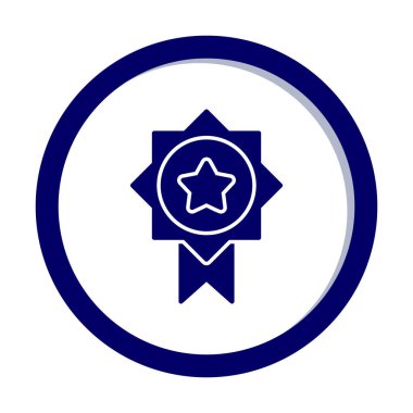 Ödül ikonu vektör illüstrasyonu. Ödül                        