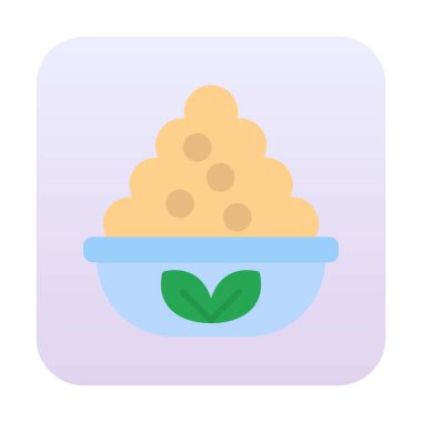 Maya yemek tasarımı basit bir kase.