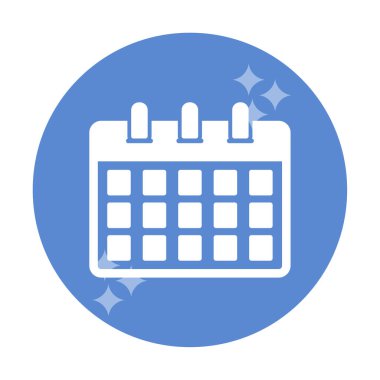 Takvim web simge vektör çizim