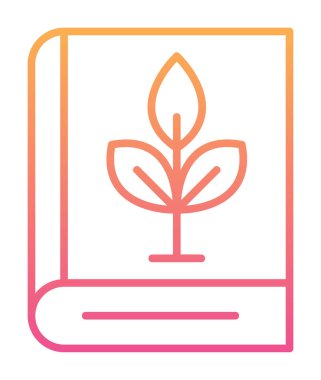 kitap simgesi, vektör illüstrasyonu basit tasarım