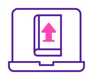 Ok işaret simgesi vektör illüstrasyonunu yükle