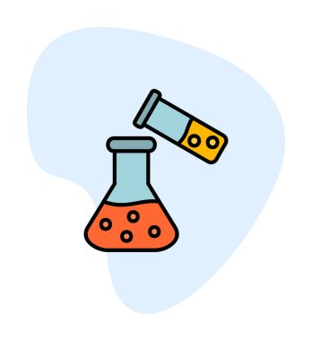 Şişesi web simgesi, vektör çizim  