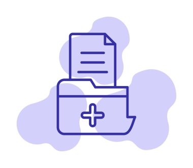 dizin simgesi vektör illüstrasyonu 