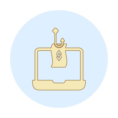 Basit bir sahte para simgesi