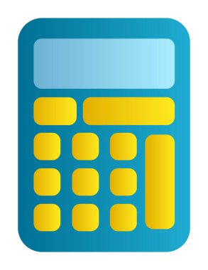 hesap makinesi web simge vektör çizim