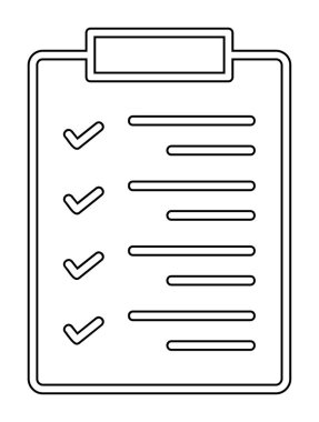 Pano düz simgesinin vektör illüstrasyonu