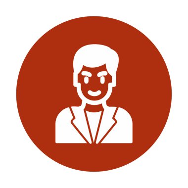 Doktor simgesinin vektör çizimi