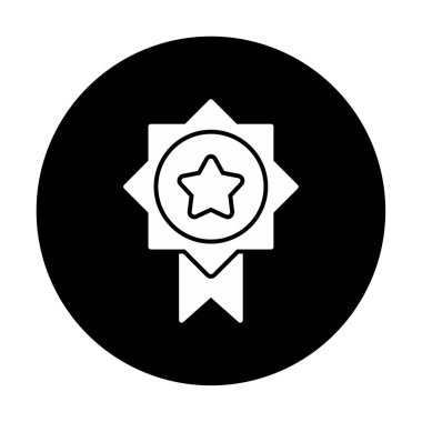 Ödül ikonu vektör illüstrasyonu. Ödül                        