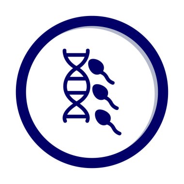 Üreme sisteminin vektör çizgisi çizimi