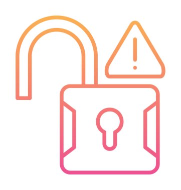 Simge vektör illüstrasyonunu aç  