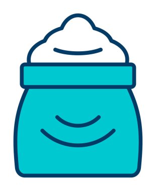 Şeker seviyesi grafik simgesi, vektör illüstrasyonu  