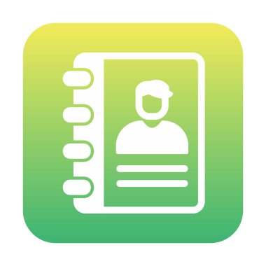 kitap simgesini başvurun, illüstrasyon vektör 