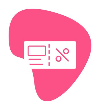 Faturacı Kara Cuma ikon vektör illüstrasyonu  