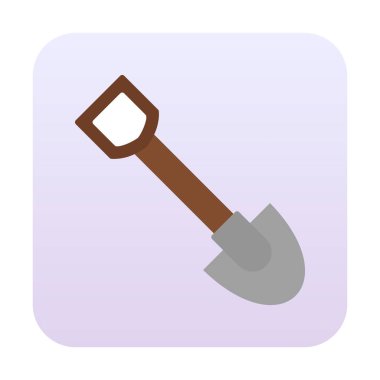 Web simge vektör çizim kürek 