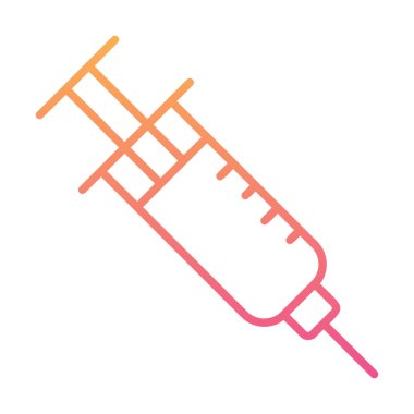 Şırınga ikonu vektör çizimi