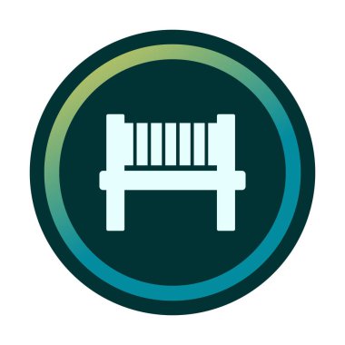 bank simgesi, vektör illüstrasyonu basit tasarım