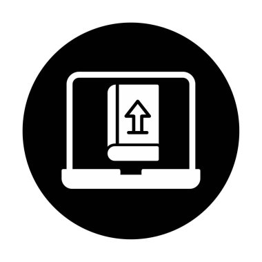 Ok işaret simgesi vektör illüstrasyonunu yükle